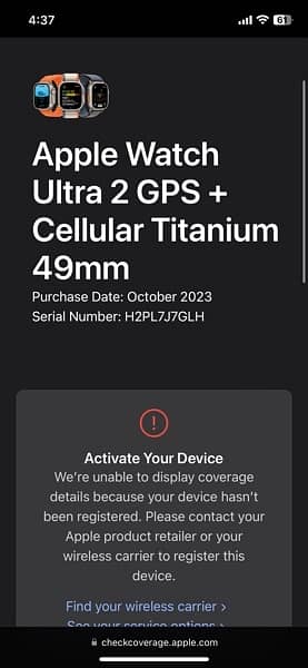 Apple Watch Ultra 2 Pta Approved 49mm Titanyum Indigo Alpine 2