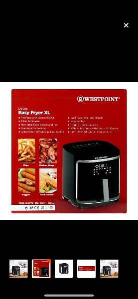 Air Fryer WF-5257 -Westpoint digital air fryer in great condition 5