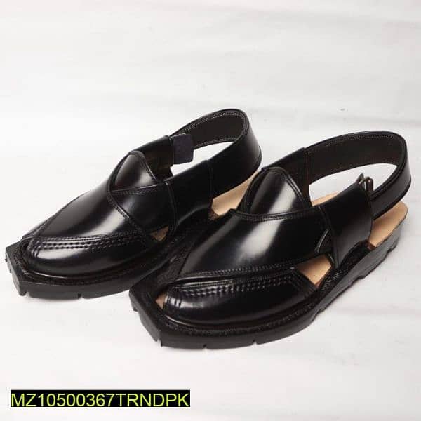 •  Material: Leather
•  Product Type: Men's Chappal
•  Pattern: 1