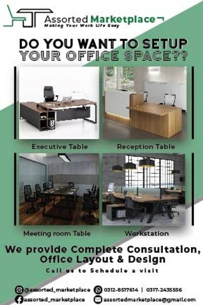 Office Furniture Reception Counters Available 3