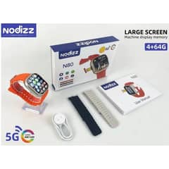 Nodizz N80 5G Sim Android Watch CAMERA 4gb Ram 64gb Rom Sim Smartwatch