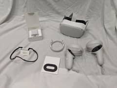 oculus meta quest 2 new with all accessories manual etc