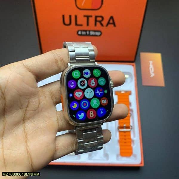 Ultra 7 In 1 Smart Watch.    Whatsapp 03240288060 0