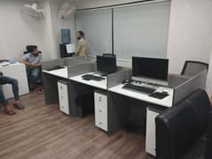 work stations for call centre and office work