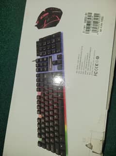 Gaming keyboard,mouse and pad for sale!