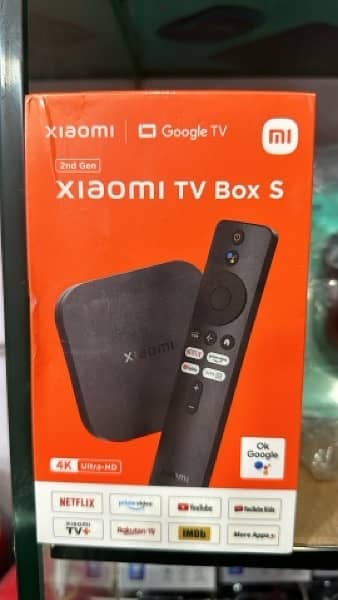 Xiaomi Mi TV Box S (2nd Gen) Google TV 4K Ultra HD Global Version 1