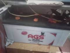 ags 200 amp 27 plate 1 year used good backup