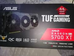 Rx 5700 xt Tuf Gaming OC Evo Edition