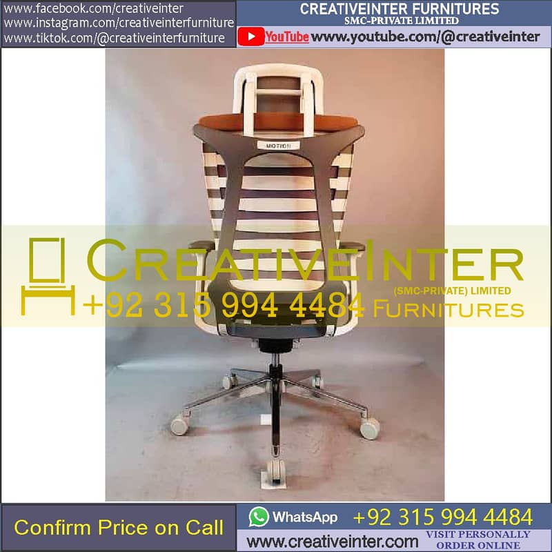 Office Executive chair Reception Manager desk workstation CEO table 3