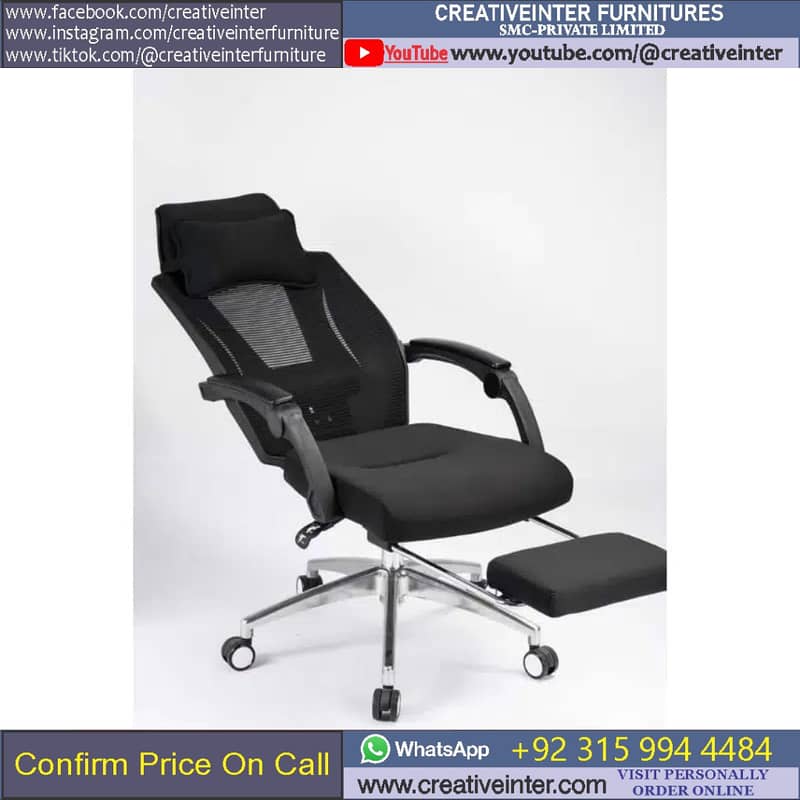 Office Executive chair Reception Manager desk workstation CEO table 6