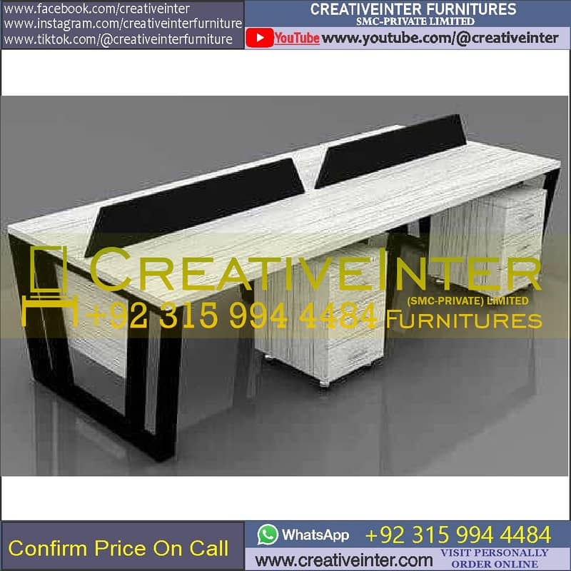 Office Executive chair Reception Manager desk workstation CEO table 7