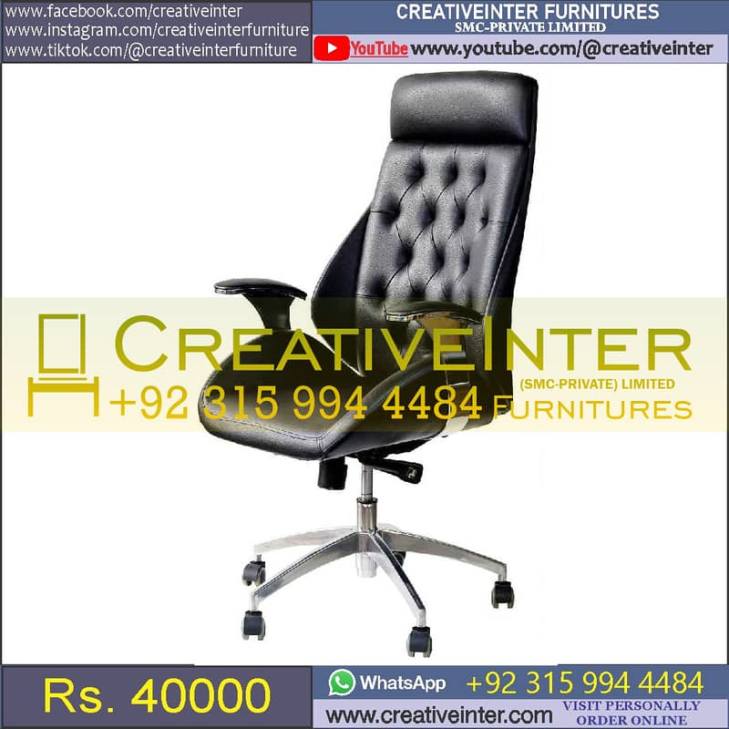 Office Executive chair Reception Manager desk workstation CEO table 11