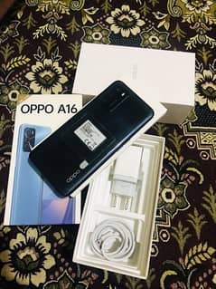 Oppo a16 with box and charger urgentl sale