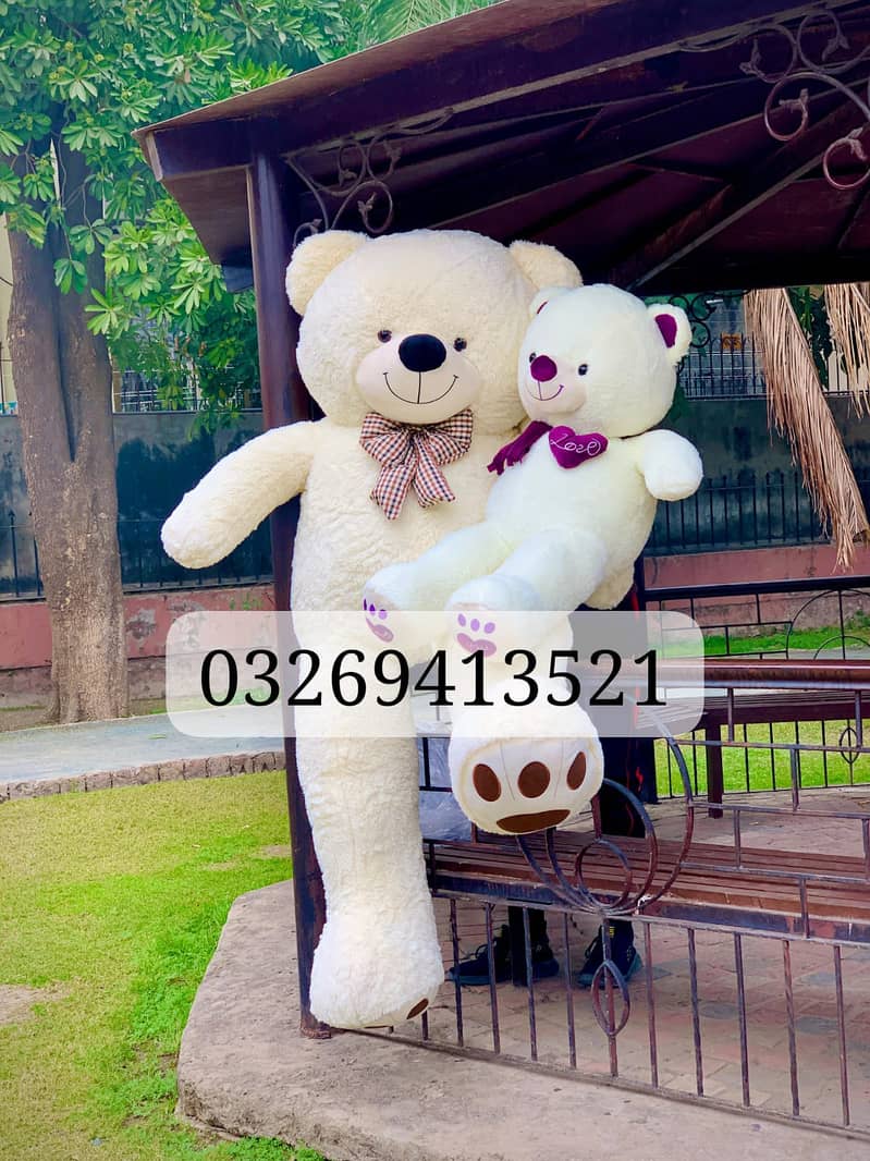 Teddy Bear 3.5, 4.6, 6, 7 feet Available 03269413521 4