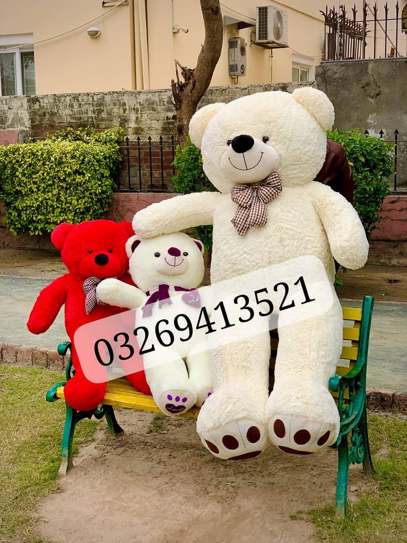 Teddy Bear 3.5, 4.6, 6, 7 feet Available 03269413521 3