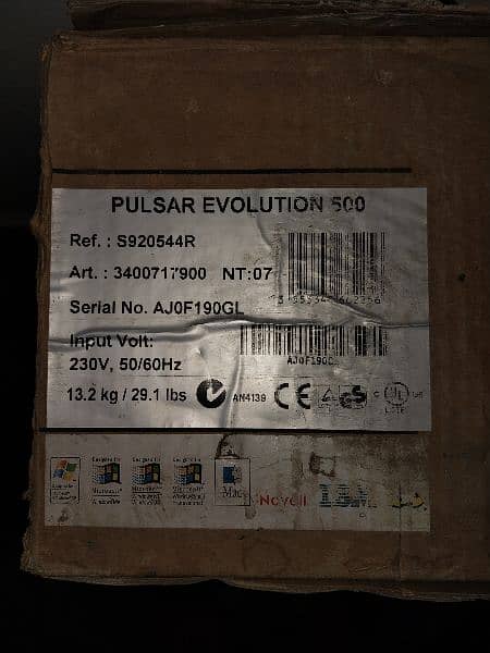 Pulsar Evolution 500 for sale box pack 10/10 condition 3