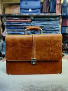 Crazy Horse Leather Laptop Bags, File, office and all original bags