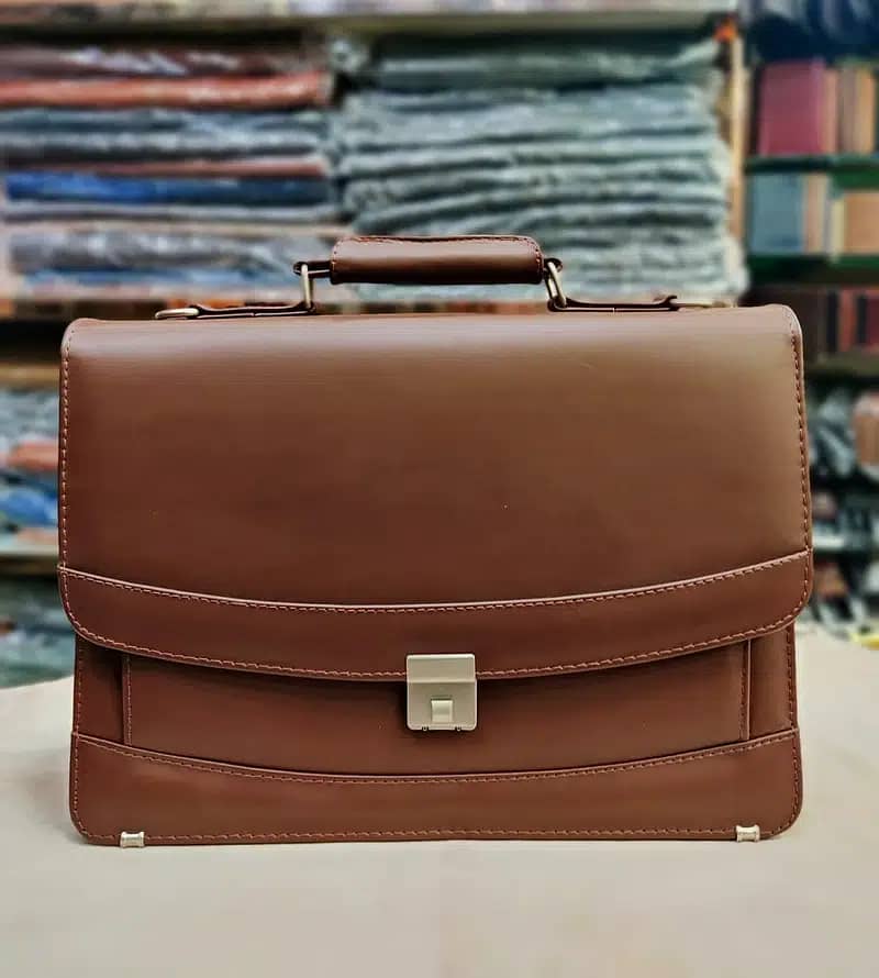Crazy Horse Leather Laptop Bags, File, office and all original bags 12