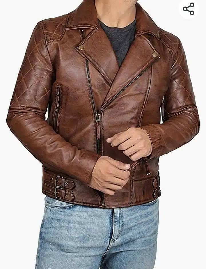 Premium Original Biker Leather Jacket for men | BEST Fashion Coats 3