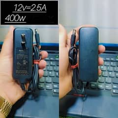 12v adapter 2.5 amp 0