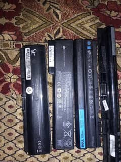 old laptop battery's
