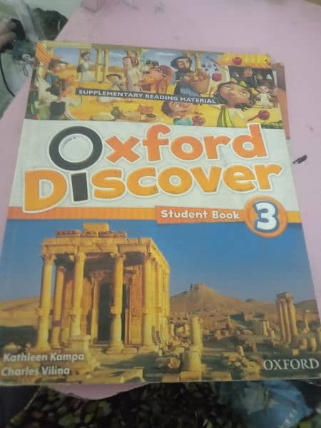 Oxford discover text book and  workbook 0
