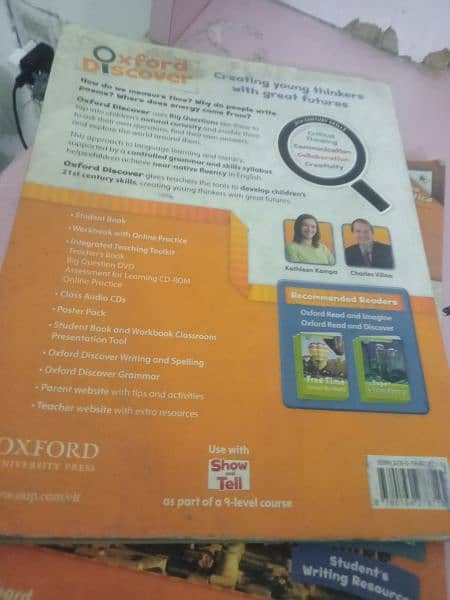 Oxford discover text book and  workbook 1