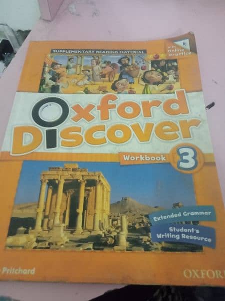 Oxford discover text book and  workbook 2