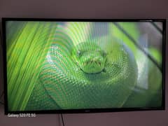 LG led tv 43 total original line in screen with imported android boxe