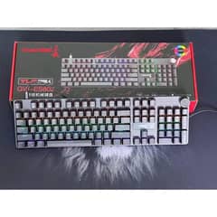 Mechanical Gaming Keyboard with Light TYPE C CABLE BOX PACKED