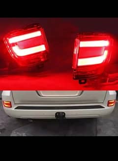 Toyota Land Cruiser Rear Bumper Reflector Lava light 2016-2021