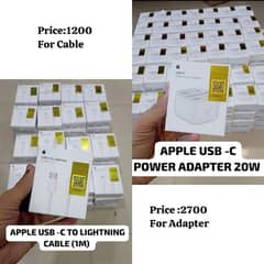 Apple original charger 0