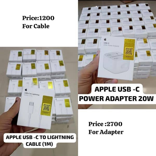 Apple original charger 0