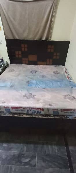 Double Bed With Mattress ( Due to shifting) 6