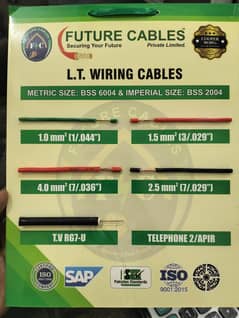 Electric wire cables manufacturing Company FUTURE CABLES