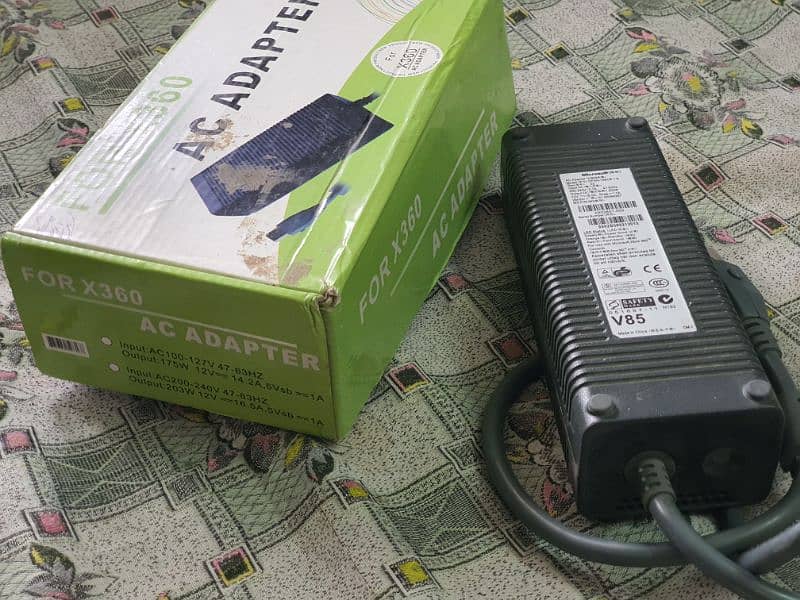 XBOX 360 Power Supply With BOX. 0