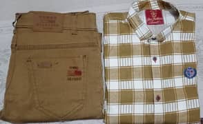 Tommy Hilfiger Brand New Jeans Paint & Shirt