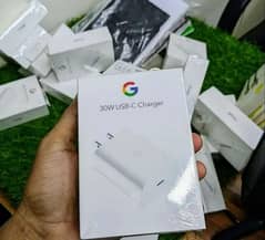 Google Pixel 30 Watt Original C To C Charger With Cable