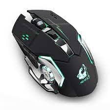 Rechargeable Wireless Silent LED Backlit gaming Mouse For PC