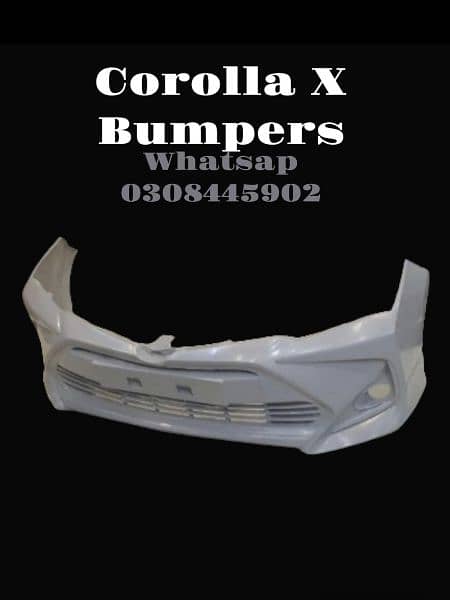 corolla X Bumpers and Body Kits 1