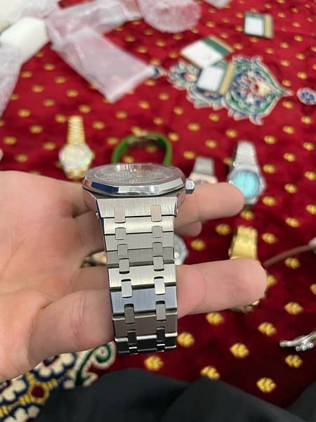 Ap automatic stainless steel new silver dial 2