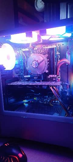 new gaming pc in rgb case