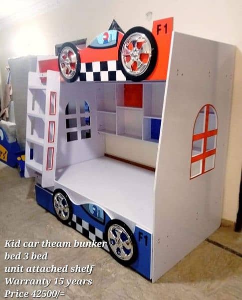 Kids beds / Kid wooden bed / Baby bunk bed / Kids furniture 0