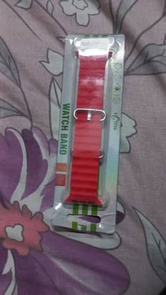 apple watch strap red color