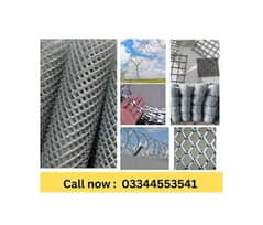 Razor wire Barbed wire Mesh Security fence Chain link fence pipe jali 0
