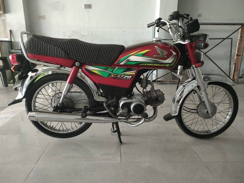 Honda CD70 2022 Model All Punjab registered. . 1