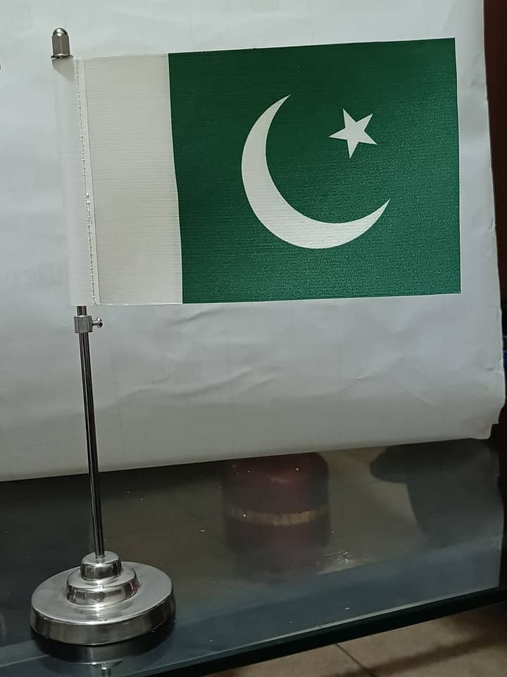 Balochistan Govt Flag & Golden pole, Table Flag , Outdoor Company Flag 17