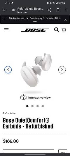 Bose qc earbuds noise cancelling 0