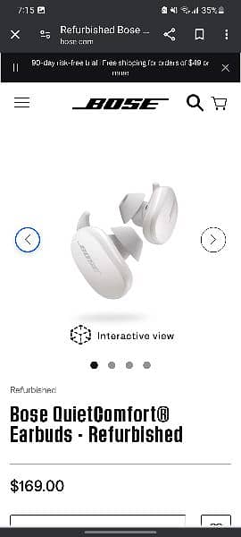 Bose qc earbuds noise cancelling 0