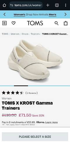 TOMS X KROST Gamma Trainers